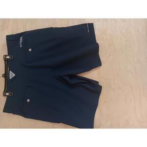 Columbia PFG Omni-Shield Fishing Shorts Men's 38 Navy